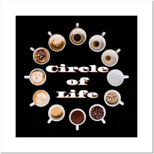 Circle of Life - Kaffee Tasse - Coffee Cup Motiv Posters and Art